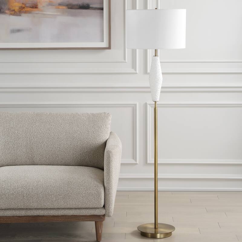 Uttermost Quite The Buzz Floor Lamp - 65.5'' H X 17'' W X 17'' D