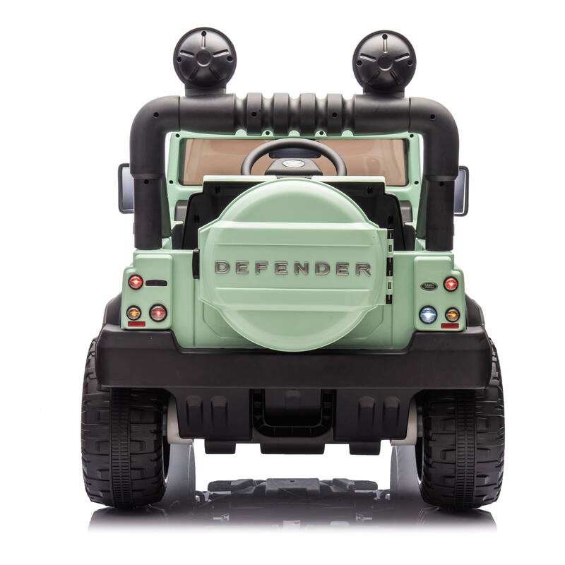 24V Land Rover Defender Kids Ride-On Car with Remote Control Christmas Gift