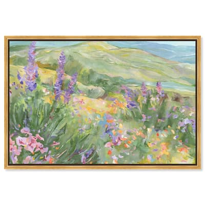 Blooming Fields Canvas by Art Remedy