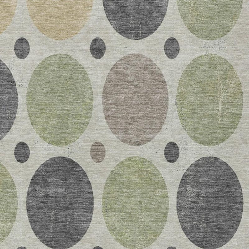 HomeRoots Geometric Transitional Rectangle Outdoor Rug