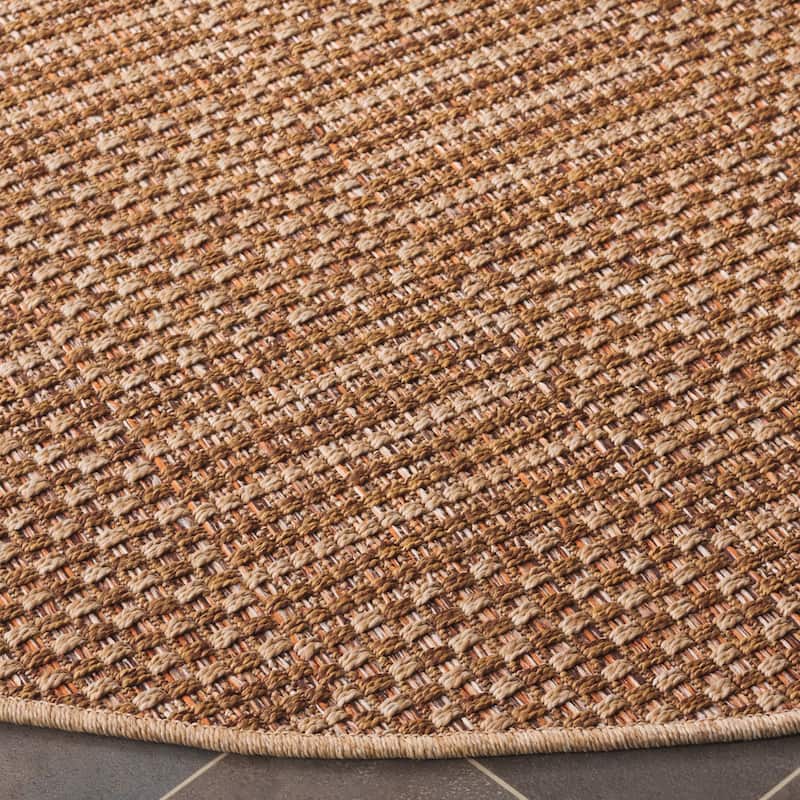 SAFAVIEH Sisal Thera All-Weather Indoor/Outdoor Waterproof Patio Backyard Rug
