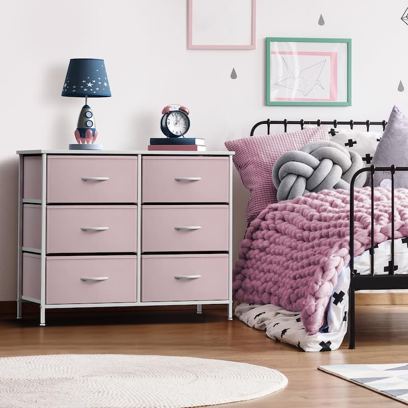 Sorbus Dresser Storage Chest Organizer Nightstand - 6 Drawers