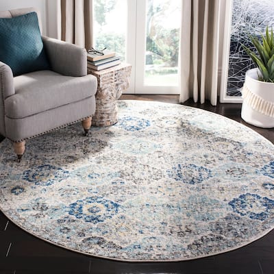 SAFAVIEH Madison Avery Boho Chic Distressed Area Rug