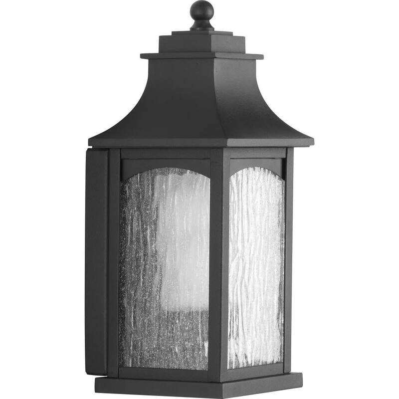 Progress Lighting Maison 14" Tall Outdoor Wall Sconce - Black
