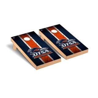 Texas San Antonio Roadrunners Vintage Cornhole Board Set