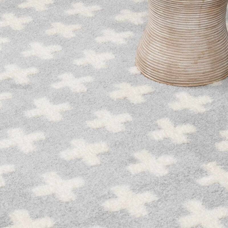 Hauteloom Satu Living Room, Bedroom Area Rug - Beige, Gray, Medium Brown - 2' x 3'