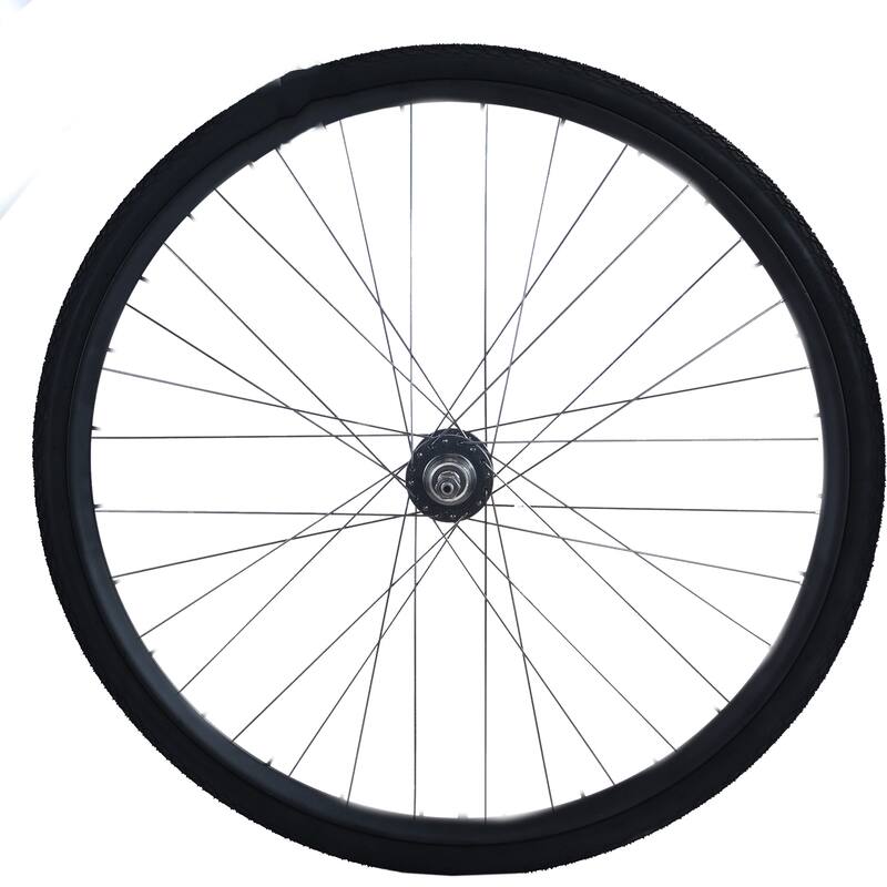 700C Bike Front wheel Only For Repair - Black