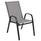 preview thumbnail 21 of 55, Outdoor Stacking Sling Patio Chairs (Set of 4)