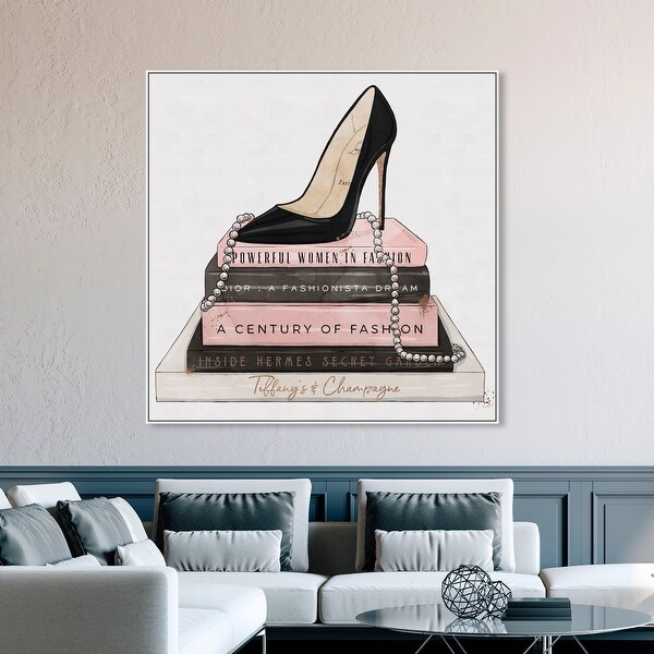 Oliver Gal Fashion and Glam Wall Art Framed Canvas Prints 'Classic