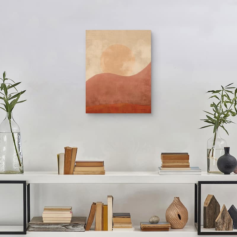 Desert Sunset by Belle Maison Canvas Art Print