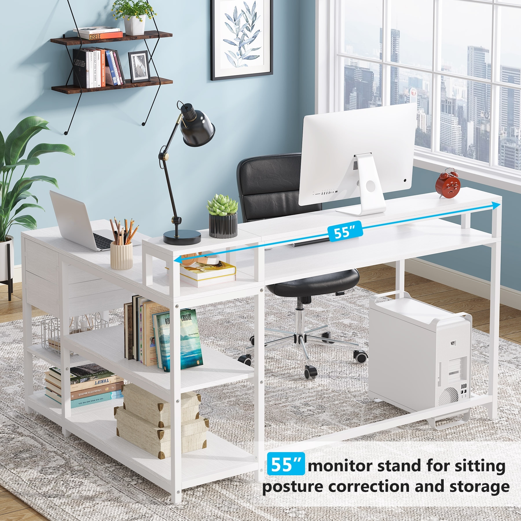 https://ak1.ostkcdn.com/images/products/is/images/direct/45b7d5e6aaa24c216e64222d9c8d6ff8d2ed6844/L-Shaped-Desk-with-Drawer%2C-Home-Office-Corner-Desk-with-Storage-Shelves-and-Monitor-Stand%2C-Rustic-PC-Desk-for-Small-Space.jpg