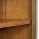 preview thumbnail 50 of 51, Buffet Cabinet with Glass Doors, Arched Cabinet with Adjustable Shelves, Kitchen Storage Cabinet with Rebound Device