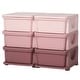 preview thumbnail 7 of 24, 3 Tier Kids Storage Unit, 6 Drawer Chest Toy Organizer Plastic Bins for Kids Bedroom Nursery Kindergarten Living Room
