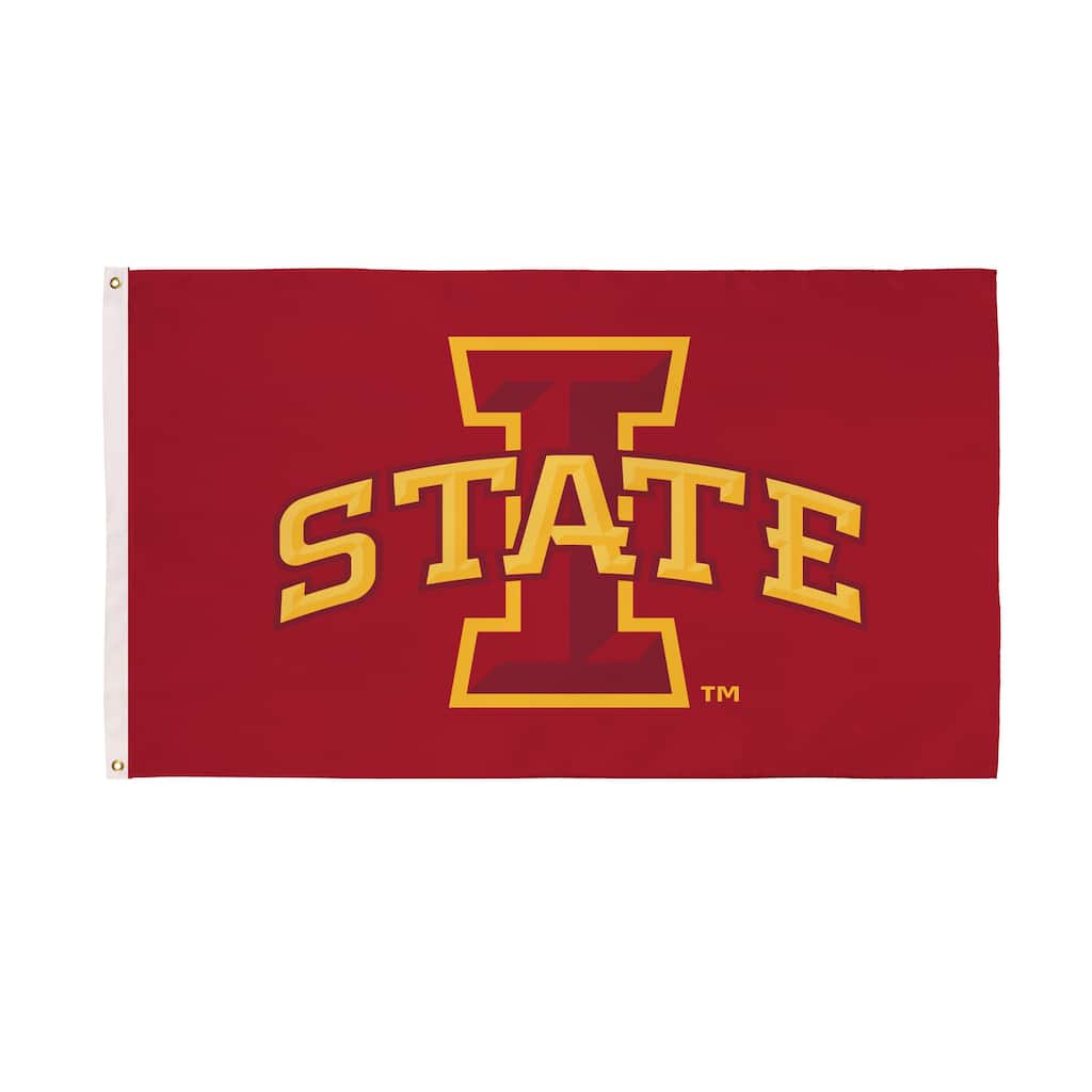 Iowa State University Single Sided Flag w/ 2 Grommets, 3'x5'