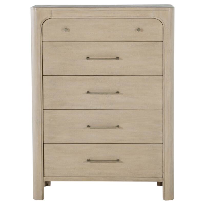 Solano 5-drawer Bedroom Chest of Drawers Weathered Mango
