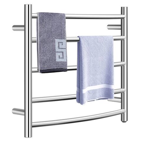 Costway Electric Heated Towel Warmer Wall Mount Drying Rack 304 - See details