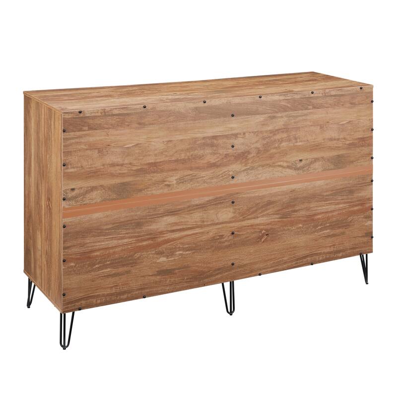 Manhattan Comfort 3-Piece Dumbo Modern Multi Dresser Nighstand Set