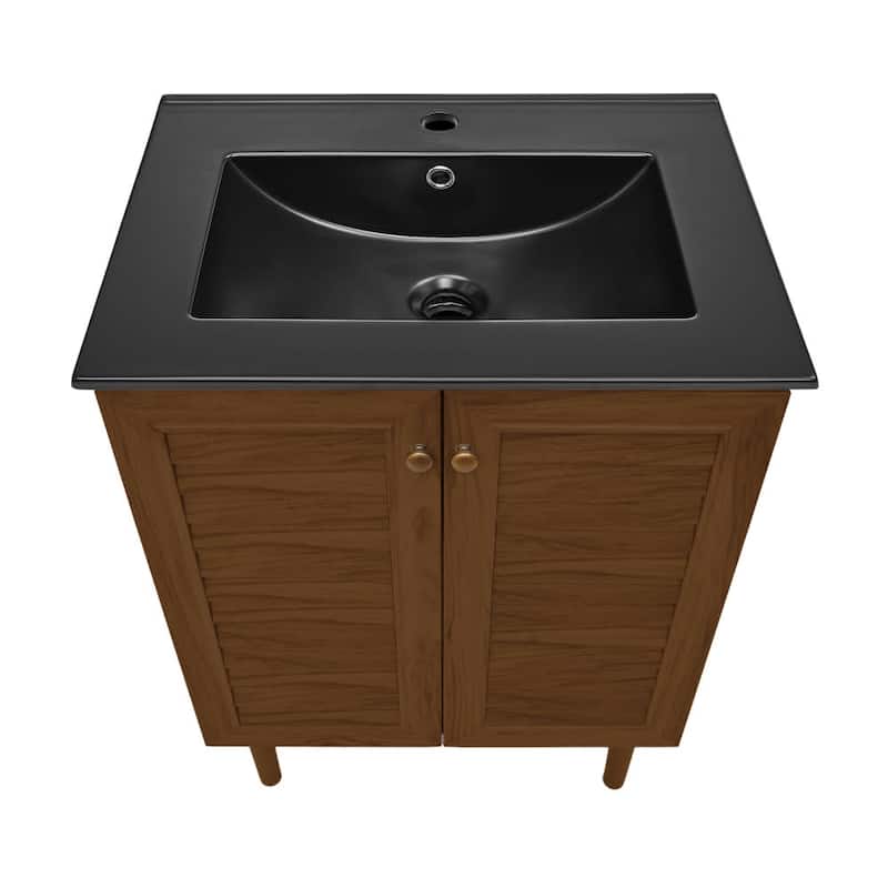 Swiss Madison SM-BV6201 Bron 24" Free Standing Single Basin Vanity Set