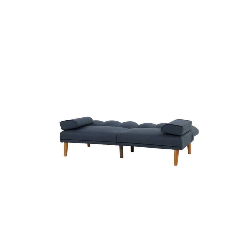 Adjustable Convertible Sofa with Extra Cushion - Navy Chaise Lounge and Sleeper Sofa