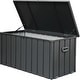 preview thumbnail 9 of 15, Outdoor Storage Deck Box Waterproof, Large Patio Storage Bin (Dark Gray) 160 Gallon