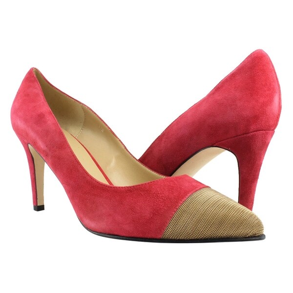 red pumps size 11