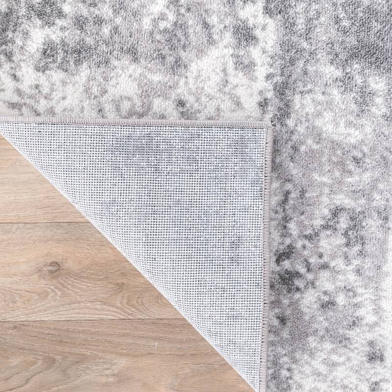 World Rug Gallery Distressed Abstract Area Rug