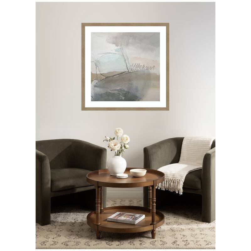 Kate and Laurel NC Wild Abstract by Nikki Chu Framed Wall Art Print