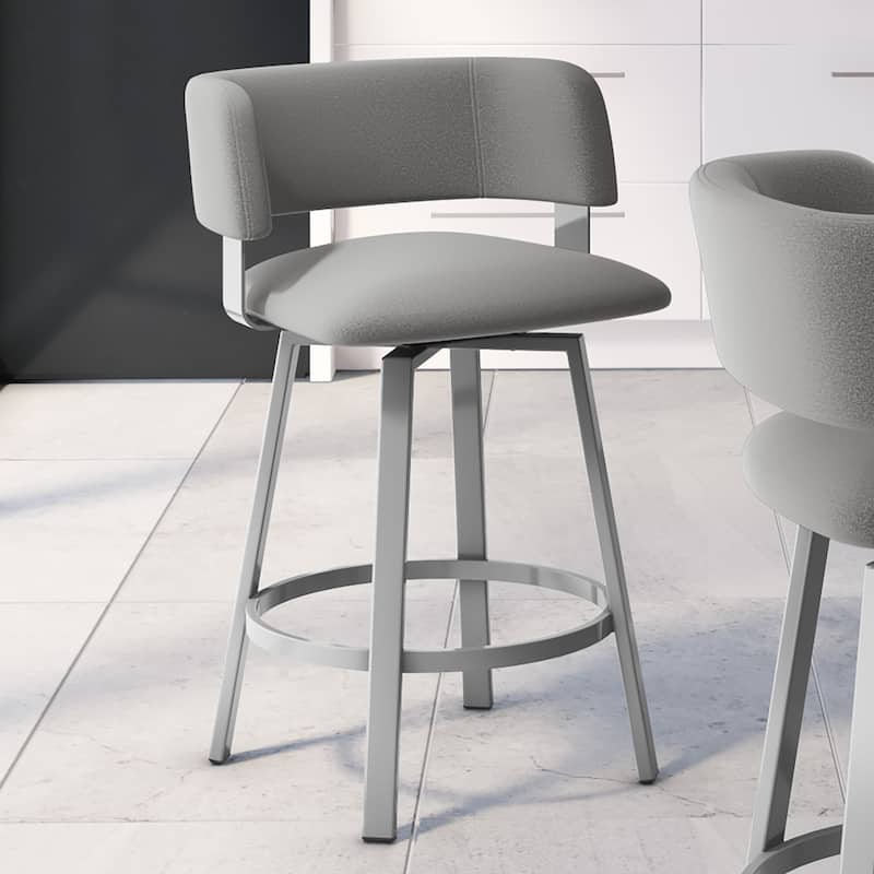 Amisco Stinson Swivel Counter Stool