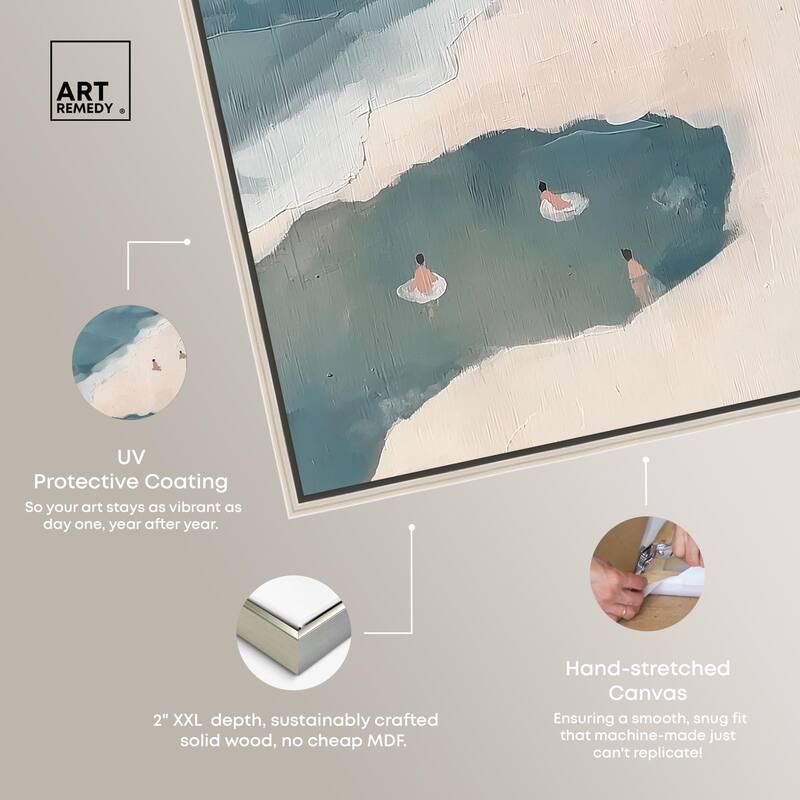 Daydreams by the Sea Canvas by Art Remedy