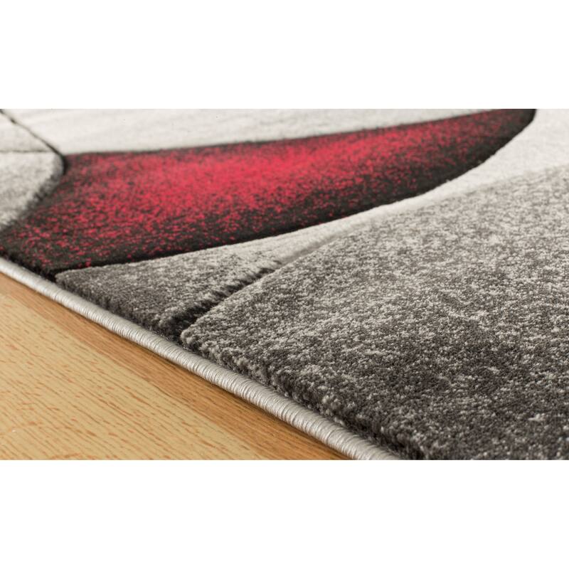 Orelsi Collection Abstract Area Rug