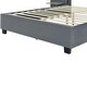 preview thumbnail 43 of 64, Upholstered Platform Bed with Soft Oversized Headboard and Storage Shelves