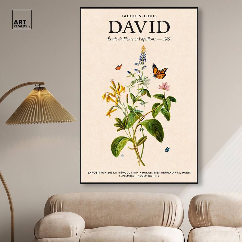 David's Delicate Flowers Canvas by Art Remedy