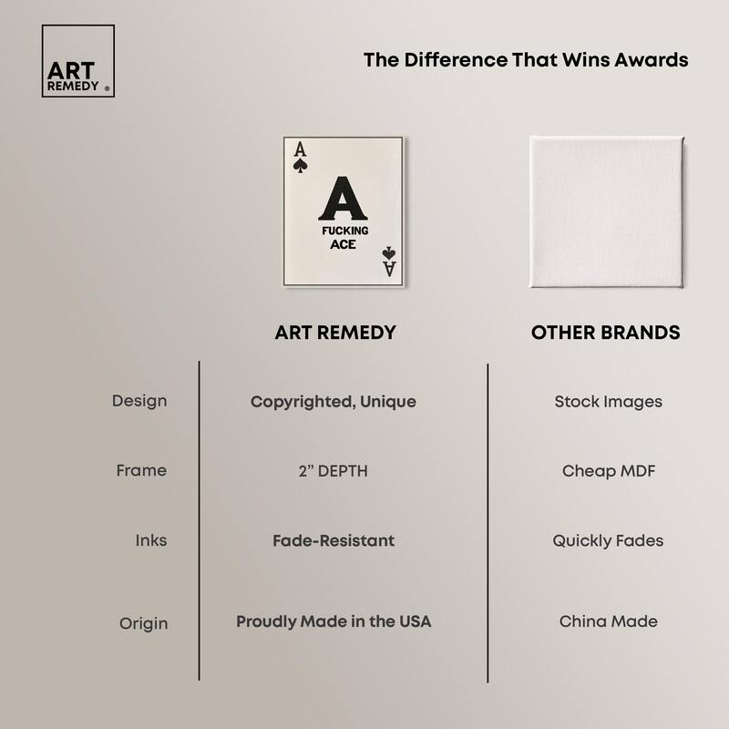 Ace Canvas by Art Remedy