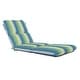 preview thumbnail 29 of 35, Sunbrella 74-inch Chaise Cushion Seville Seaside