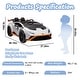 preview thumbnail 26 of 26, Lamborghini children's electric four-wheel four-wheel drive with remote baby seating toy car