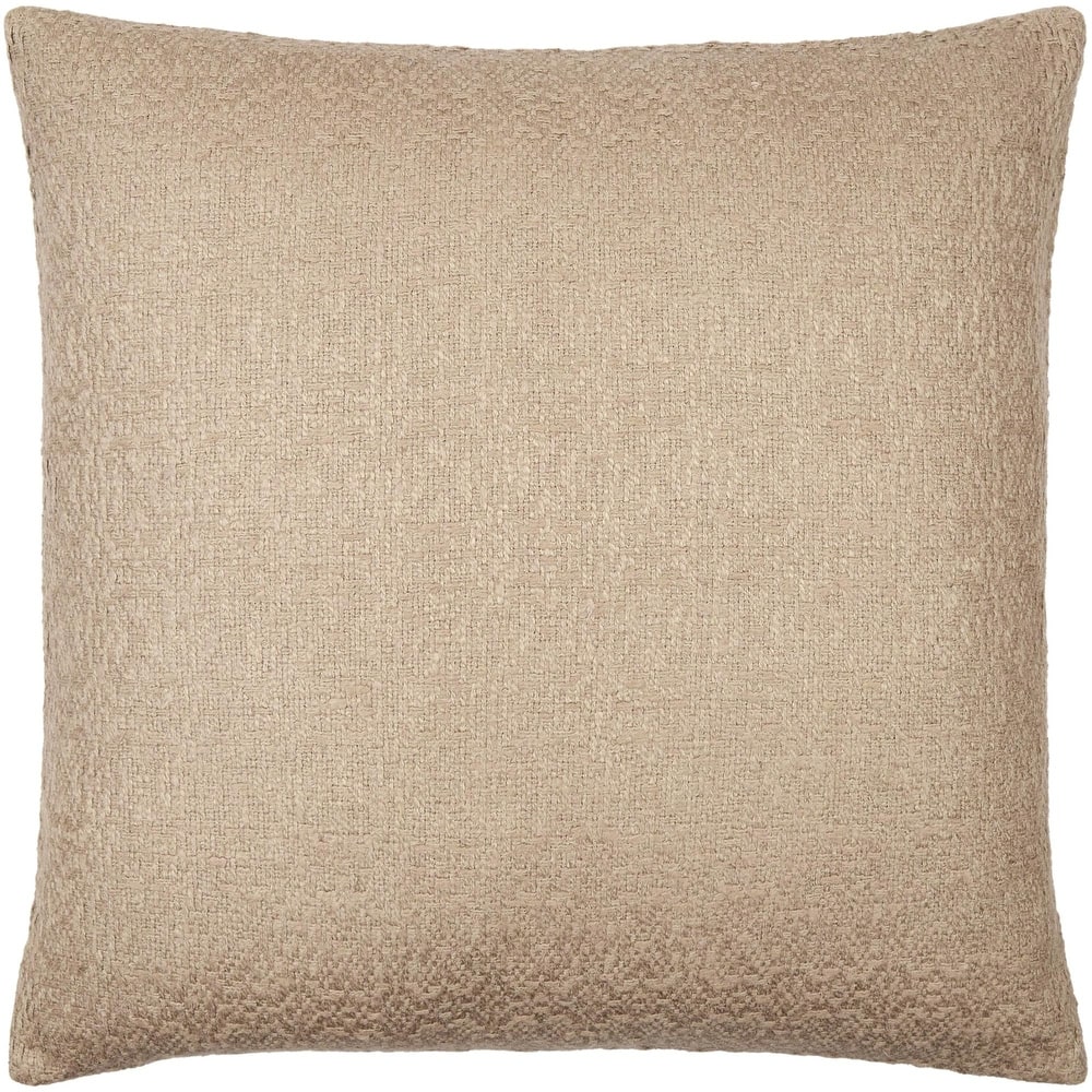 Ian Modern Solid Color Cotton Linen Throw Pillow
