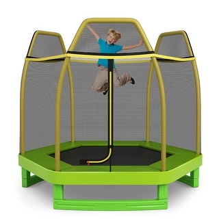 Costway 7FT Kids Trampoline Outdoor Indoor Recreational Bounce Jumper See  Details buybuy BABY 36178372