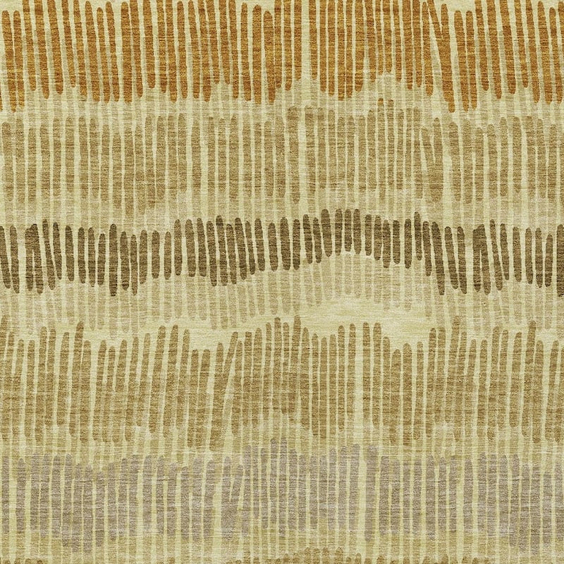 HomeRoots Striped Transitional Rectangle Outdoor Rug