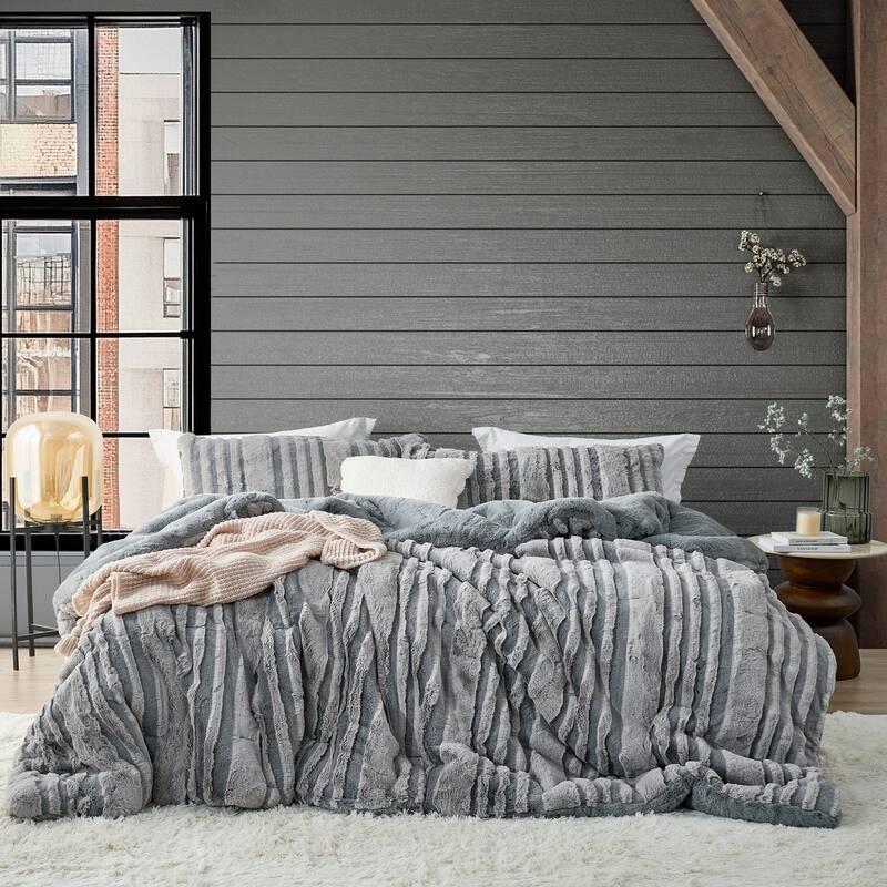 Chunkiest Chunky Bunny® Freezin Waters - Coma Inducer® Comforter Set - Queen - Lush Gray