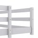 preview thumbnail 6 of 34, Sturdy Structure Wood Floor Bed with Guardrail and Fence for Kids, Montessori Bed Full Size