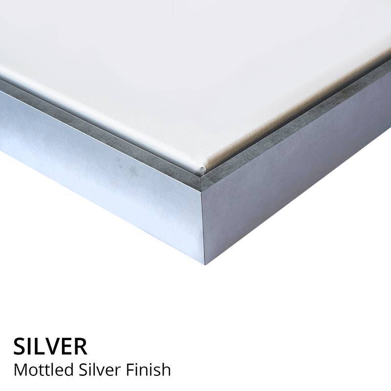 iCanvas "Chalkboard Flowers I" by Julian Spencer Framed