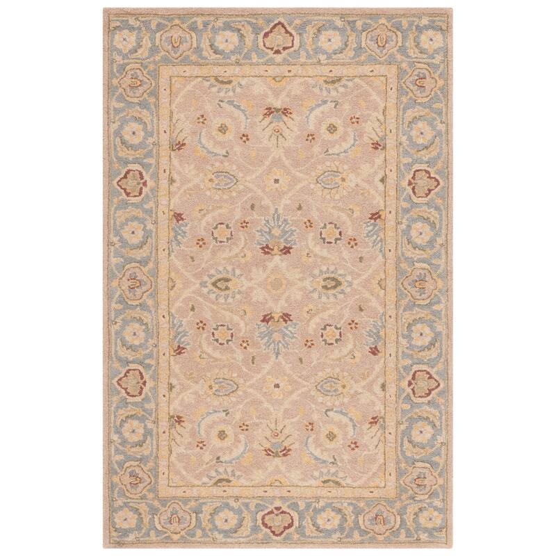 SAFAVIEH Handmade Anatolia Meenje Traditional Oriental Hand-spun Wool Rug
