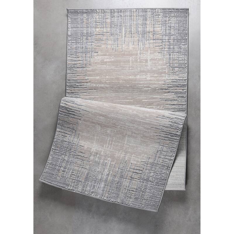 Ray Collection Modern Abstract Area Rug
