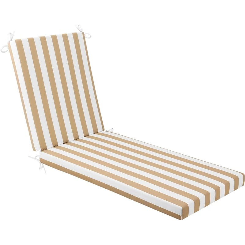 WINSOON Chaise Lounge Cushions Outdoor 80 x 26 x 3 Inch
