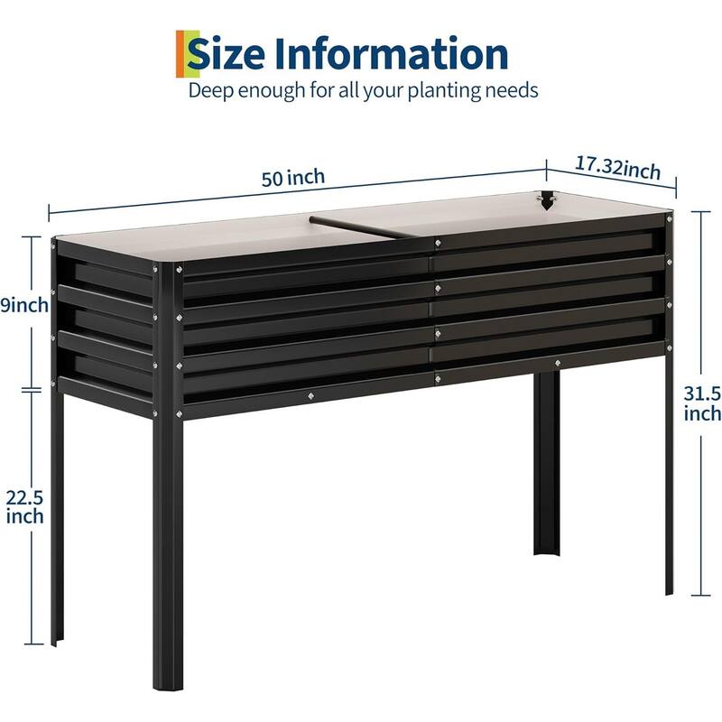Elevated Raised Garden Bed, with Legs