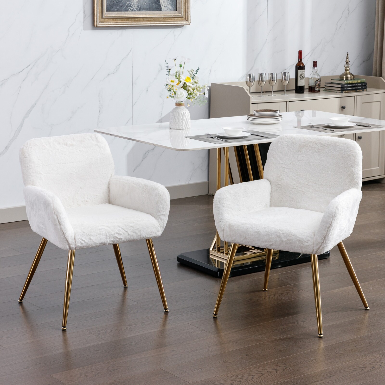 Furry desk hotsell stool