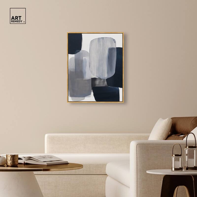 Oceanic Forms I Canvas by Art Remedy