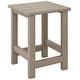 preview thumbnail 121 of 166, Laguna Kids Outdoor Poly Adirondack Side Table Weathered Wood
