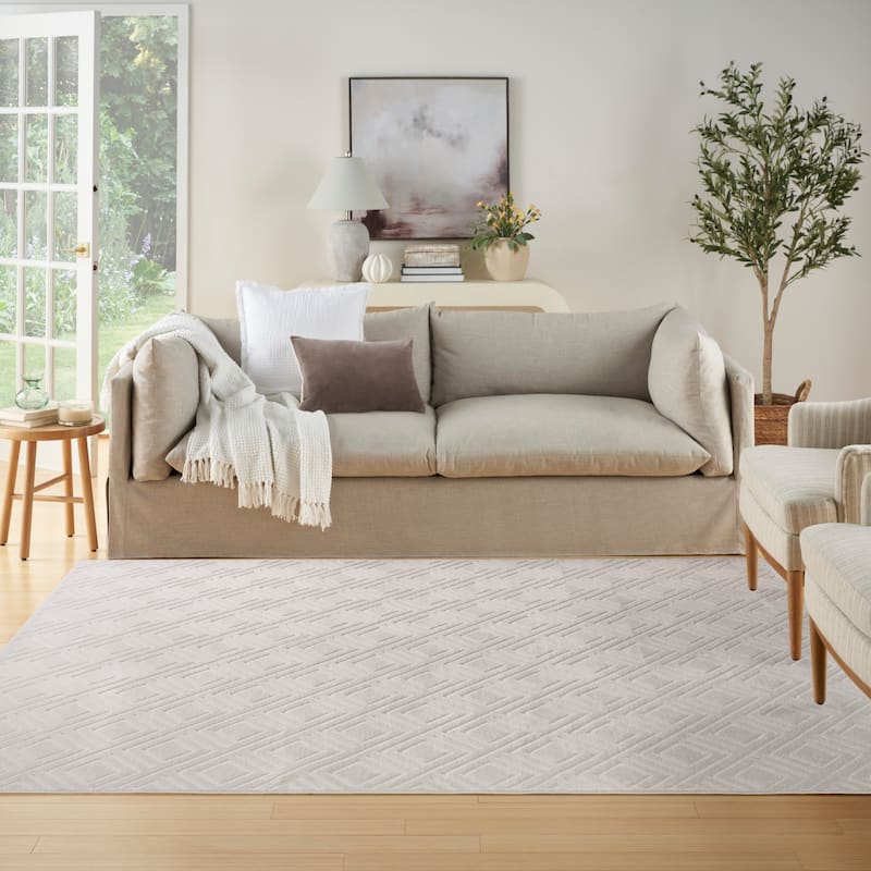 Nourison Casual Indoor only Geometric Area Rug