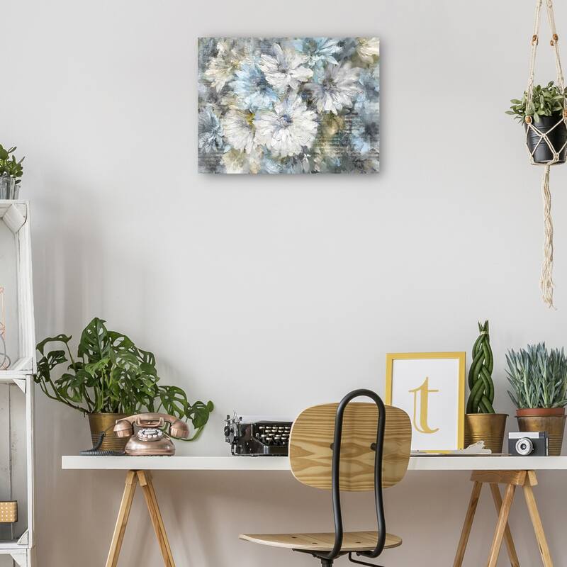 Living Dahlia By Studio Arts Canvas Art Print